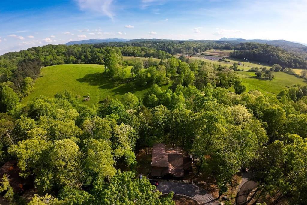 Luxe Family Cabin 8 Min To Downtown Blue Ridge Bagian luar foto