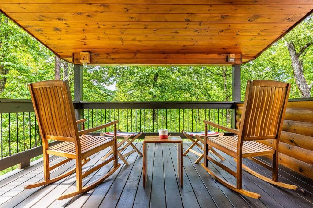 Luxe Family Cabin 8 Min To Downtown Blue Ridge Bagian luar foto