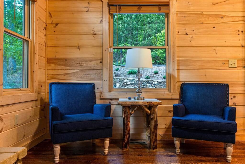Luxe Family Cabin 8 Min To Downtown Blue Ridge Bagian luar foto